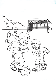 Learn to teach the sport versus coaching it and your kids will keep playing and progress if your visit today is your last i want to thank you for your time. The Boys Playing Soccer Coloring Page Free Printable Coloring Pages For Kids