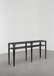 console koumba pm a console by ingrid donat bronze furniture floor lamp table outdoor shelves
