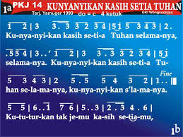 Kidungonline Com Pkj 014 Kunyanyikan Kasih Setia Tuhan