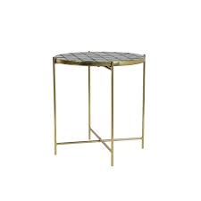 A small patio table is perfect for setting near a seating area or on a porch as a table surface or décor platform. Light Living Side Table 41x42cm Girardot Greenxantique Bronze Ideas4lighting