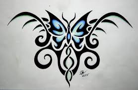 Download 45 Tribal Butterfly Tattoo Designs