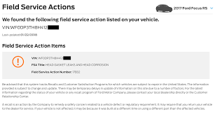 Maybe you would like to learn more about one of these? Ford Announces Focus Rs Head Gasket Engine Recall Cars
