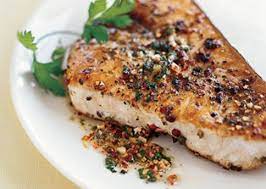 Pan Roasted Swordfish Steaks With Mixed Peppercorn Butter Recipe Recipes Swordfish Recipes Swordfish Steak