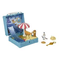 Disney Frozen 2 Portable Pop Up Bedroom Playset With Olaf Doll Playset Walmart Com In 2020 Frozen Toys Old Barbie Dolls Disney Frozen
