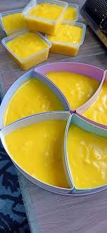 1 1/2 cawan tepung kastard. Resipi Puding Kastard Jagung Sedap Lembut Bergedik