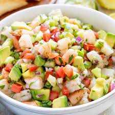 Shrimp Ceviche Recipe With Avocado Jessica Gavin Recipe Ceviche Ceviche Recipe Avocado Recipes