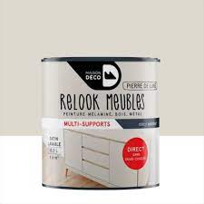 La sélection produits leroy merlin de ce mercredi au meilleur prix ! Peinture Pour Meuble Relook Maison Deco Pierre De Lune Satine 0 5 L Leroy Merlin