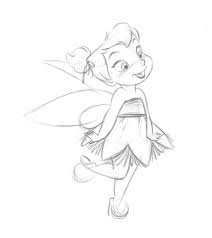 Little Tinkerbel Peter Pan Campanilla Dibujo Tatuajes Disney Pinturas Disney