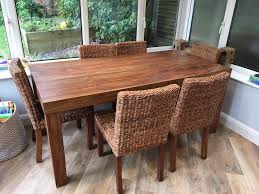 M S Indian Rosewood Sheesham Dining Table 6 Chairs Dining Table Furniture Dining Table Dining Table Chairs