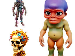 Titans Flex Hyper-Bodybuilder Collection 3D Принт Модель in Мужчина 3DExport