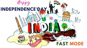 Creative Drawing Happy Independence Day For Kids Fast Mode Youtube Creative day independence india vectors (1,620). creative drawing happy independence day for kids fast mode