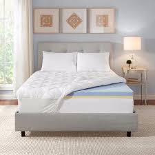 Queesn Novaform 3 Inch Serafina Pearl Gel Memory Foam Mattress Pad And Cover Queesnnovaform Memory Foam Mattress Pad Mattress Best Mattress