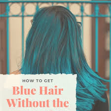 Our blue hair dye semi permanent is designed to give a splash of colour for a short term effect. How To Dye Your Hair Blue At Home Without Chemical Dyes Bellatory Fashion And Beauty