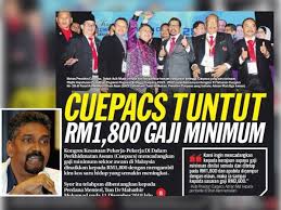 We are a sharing community. Mtuc Setuju Gaji Minimum Rm1 800 Berdasarkan Kos Sara Hidup Kini