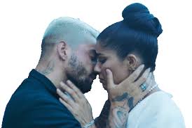 Hawaii) is a song by colombian singer maluma. Hawaii Kissing Sticker By Maluma For Ios Android Giphy