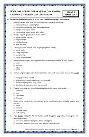 Simak soal dan kunci jawaban buku tematik tema 1 kelas 5 sd / mi subtema 1. Download Soal Dan Kunci Jawaban Kelas 5 Semester 1 Tema 1 Subtema 2 Organ Gerak Hewan Dan Manusia Manusia Dan Lingkungan Edisi Revisi Terbaru Rief Awa Blog
