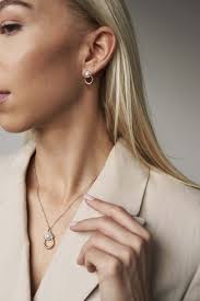 Maja Rose Gold Stud Earrings