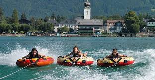 Gilgen, with the birthplace of mozart's mother, st. Bergfex Badesee Wolfgangsee Naturbadesee See Baden Schwimmen