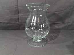 4.4 out of 5 stars. Vintage Bubble Glass Candleholder Tall Clear Hurricane Lamp Decorative Candle Holder Living Area Light Entryway Centerpiece Glass Art