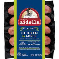 What to make with chicken sausage? Aidells Smoked Chicken Sausage Chicken Apple 3 Lbs Costco