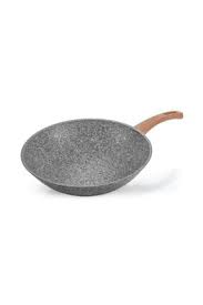 Berlinger haus mavi granit wok tava 26 cm. Karaca Silver Stone Bio Granit 28 Cm Wok Tava Fiyati Yorumlari Trendyol