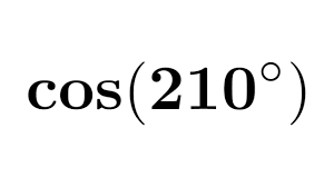 City did not directly translate into rowing ability on this hear. Cos210 Cos 210 Cosine Of 210 Degree First Method Youtube