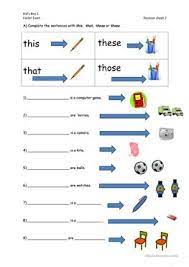 english esl pronouns this that these those demonstratives worksheets most downloaded 233 results