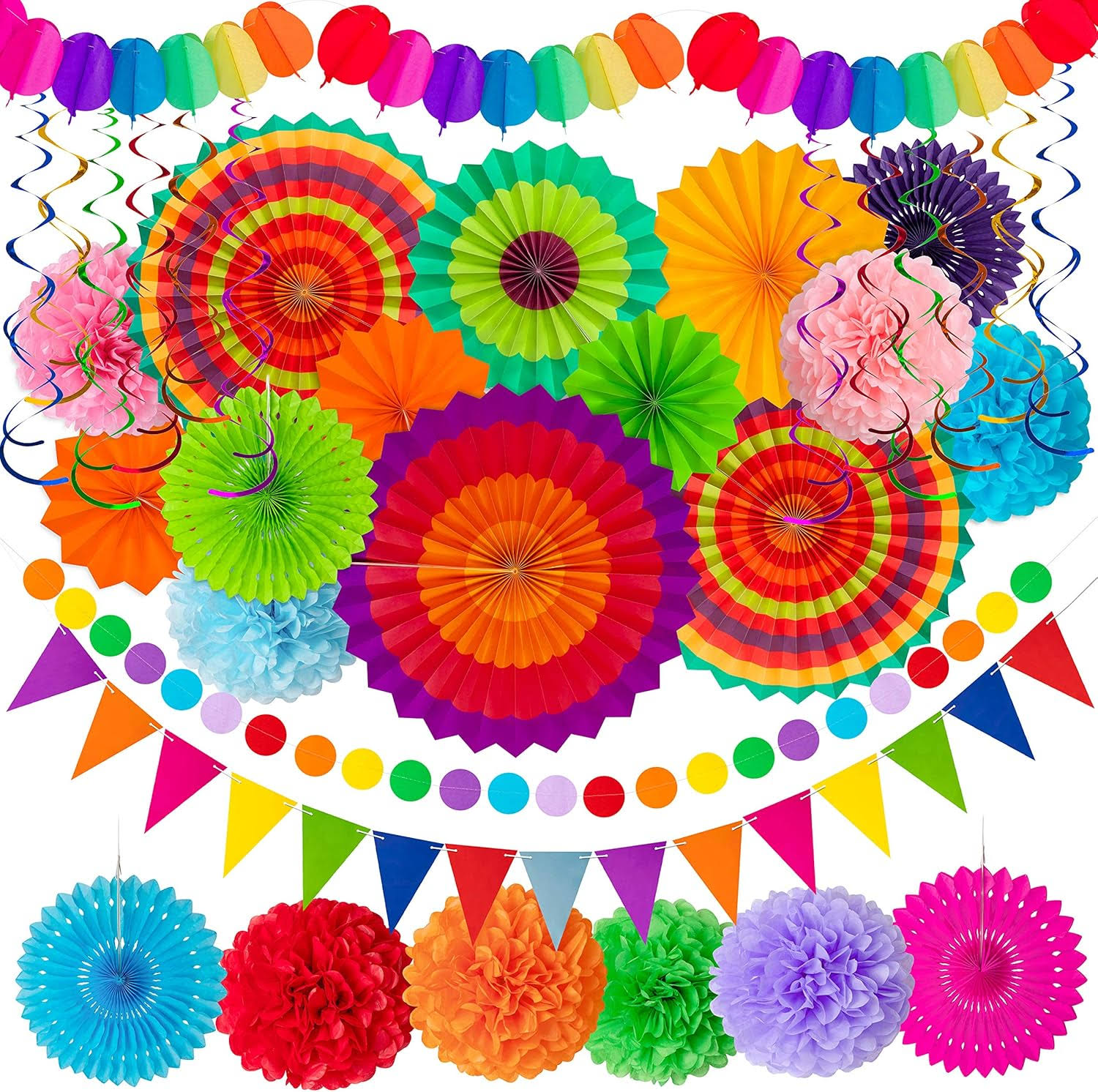 Cinco De Mayo Paper Fan Decorations | Noida | Delhi product image