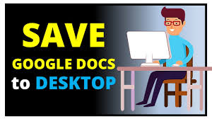 Google docs brings your documents to life with smart editing and styling tools to help you easily format text and paragraphs. How To Save Google Docs To Desktop Computer Youtube