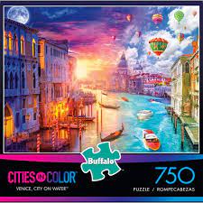Since 1986, buffalo games has produced extraordinary jigsaw puzzles and party games right. Buffalo Games Cities In Color Venice City On Water 750 Pieces Jigsaw Puzzle Walmart Com Walmart Com