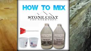 Maybe you would like to learn more about one of these? Mixing Stone Coat Countertops Material Youtube