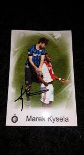 Marek kysela in real life. Foto S Podpisem Marek Kysela Inter Milan Fotbal Aukro