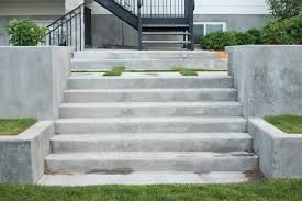 Concrete steps — stair design & standard height. Concrete Stairs American Traditional Garden Salt Lake City By Ag Trac Enterprises Lc Houzz