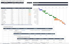 011 Ms Excel Gantt Chart Template Free Ideas Spreadsheet