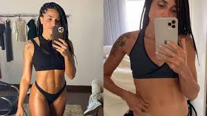 Ela é muito focada em atividade física e está sempre compartilhando com seus seguidores vídeos de seus treinos, receitas fitness, entre outros conteúdos. Paula Amorim Exibe Diferencas No Corpo Apos No Limite
