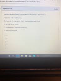 Solved Answers Will Be Lost The Homework Must Be Submitt Chegg Com