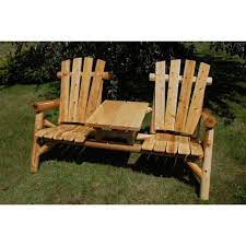 Moon Valley Rustic Tete A Tete Chair Lead Time To Ship 6 Weeks Rustic Outdoor Furniture Outdoor Furniture Outdoor