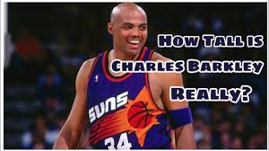Nicknamed chuck, sir charles, street beef, and rebound's round mound, barkley became. How Tall Is Charles Barkley Really Real Height Of Charles Barkley Youtube