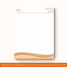 Here are the letterhead formats that you can download and use for free. Letterhead Template 1147 Orange Doc Formats Letterhead Template Letterhead Template Word Letterhead