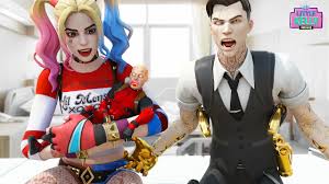 Starting off as a side character for joker in batman: Harley Quinn Gives Birth But Who S The Father Fortnite Short Film Youtube