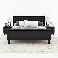 Modern Black King Bedroom Set | Available in Queen & Full Size | Sierra  Living Concepts