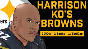 The Game James Harrison KNOCKED OUT Josh Cribbs & Mohamed Massaquoi! (2010)