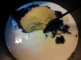 1 kg pulut hitam 1 liter coconut milk 200gm granulated. Mamajue Story