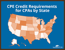 Cpe Credit Requirements By State Organizations Western Cpe