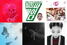 Weekly K Pop Music Chart 2016 January Week 1 Soompi