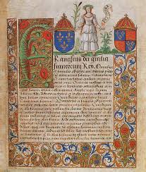 Ratification Of The Treaty Of Amiens August 1527 Calligraphy Illumination Book Art Illustrated Manuscript Medieval Manuscript