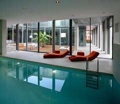 Interior With Swimming Pool 50 Variants For Cooling In Summer Decorationidea In 2020 Haus Design Hallenbad Hallenbader
