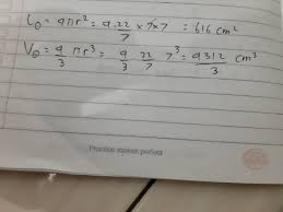 Maybe you would like to learn more about one of these? Jari Jari Bola 7cm Tentukan Luas Permukaan Bola Dan Volume Bola Brainly Co Id