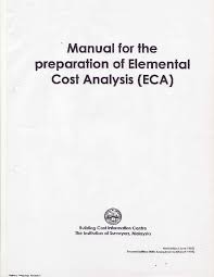 The case study includes four museums in malacca, malaysia, which have undergone the refurbishment works. Pdf Manual For The Preparation Of Elemental Cost Analysis Eca Zy Lim Academia Edu