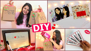 A creative and inexpensive gift that's great for a group! Diy Last Minute Valentine S Day Gift Ideas For Him Her Pinterest Inspired Youtube